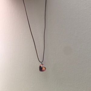 Swarovski little girls’ heart necklace